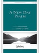 A New Day Psalm SATB choral sheet music cover